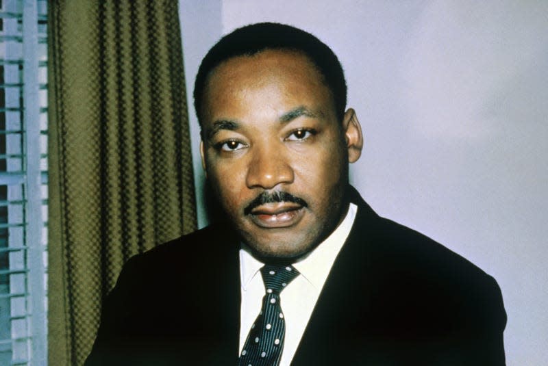 Close-up of the Reverend Dr. Martin Luther King, Jr.