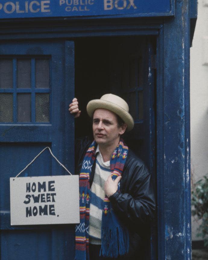 Sylvester McCoy as the Doctor