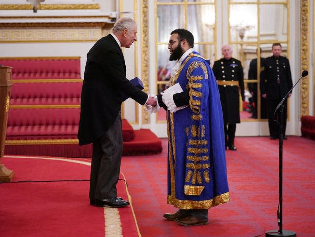 Privileged bodies ceremony – Buckingham Palace