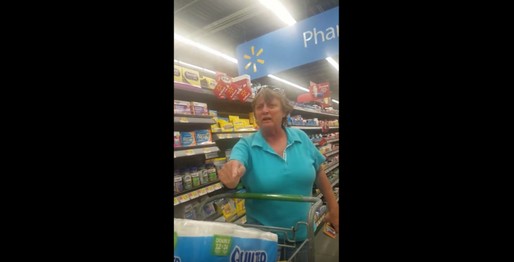 Mit dieser Frau ist nicht zu spaßen (Bild: Screenshot Video)