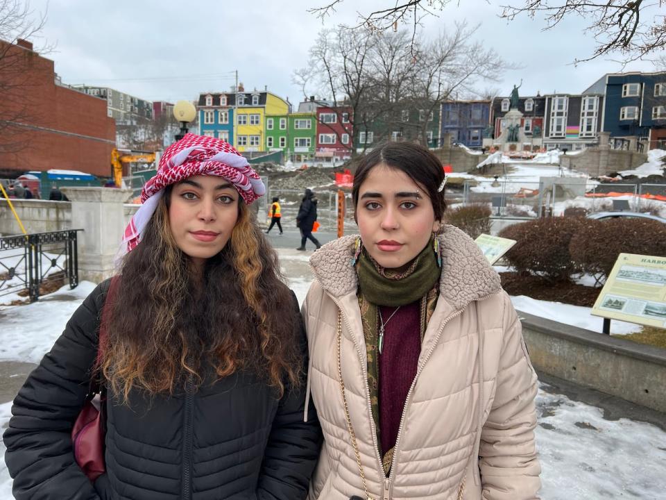 Miran, left, and Marilyn Kasken are holding out hope that their two brothers will one day be able to join them in St. John's.