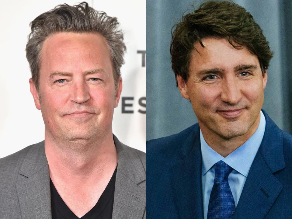 matthew perry and justin trudeau