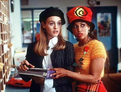 Stacey Dash and Alicia Silverstone in the film "Clueless."