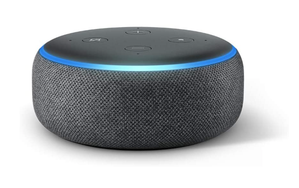 Buy two Echo Dot devices for $50. Image via Amazon.