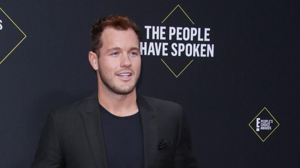 Mandatory Credit: Photo by Matt Baron/Shutterstock (10471216pz)Colton Underwood45th Annual People's Choice Awards, Arrivals, Barker Hanger, Los Angeles, USA - 10 Nov 2019.