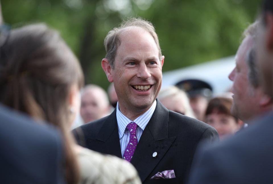 The Earl of Wessex is to host four celebratory events over two days in the Buckingham Palace garden for new Duke of Edinburgh Gold Award holders (Yui Mok/PA) (PA Archive)
