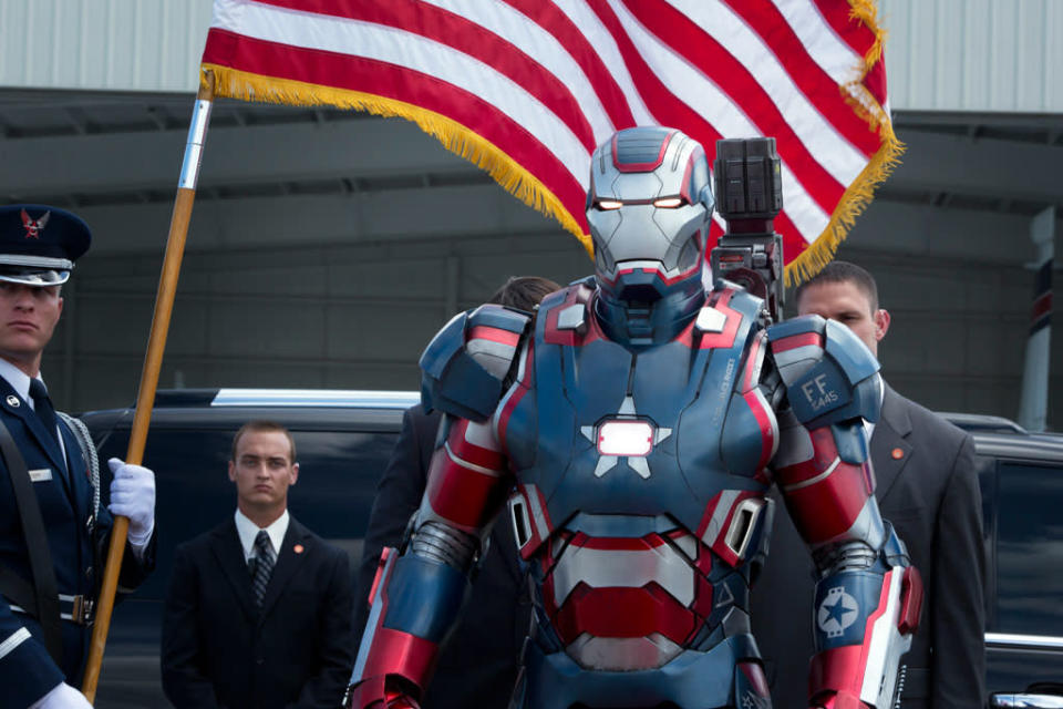 Iron Patriot in Marvel Studios' "Iron Man 3" - 2013