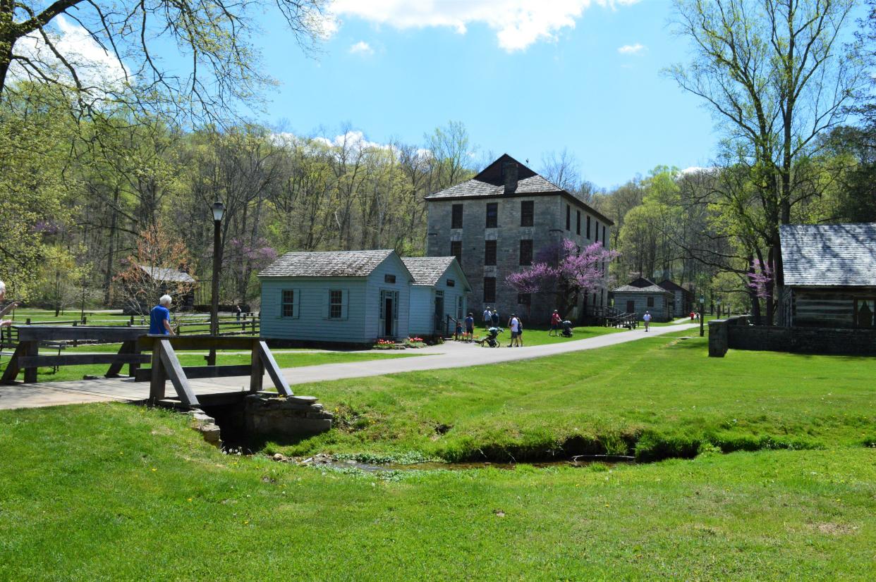 Pioneer Village at Spring Mill State Park