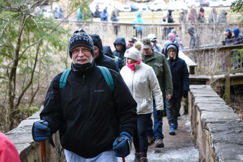 Hocking Hills State Park anticipates hundreds of visitors for its annual Winter Hike on Jan. 20.