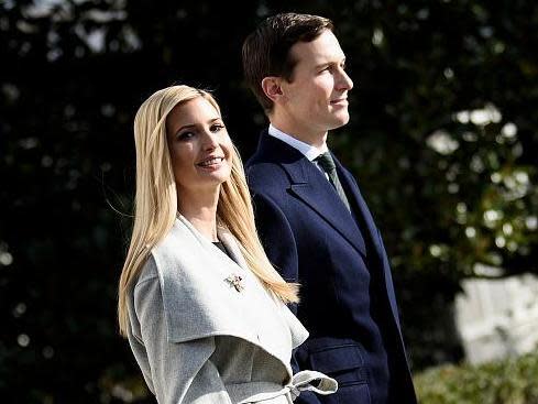 Ivanka Trump and Jared Kushner made as much as $135m (£107m) last year while working as aides to Donald Trump, financial disclosures released by the White House have revealed.Ms Trump's stake in her family's Washington DC hotel made her $3.95m (£3.1m). Down the street from the Oval Office, it is currently at the centre of two federal lawsuits claiming Trump is violating the constitution’s ban on foreign government payments to the president.A personal business selling handbags, shoes and accessories, generated at least $1m (£794,000) in revenue for Ms Trump in 2018.The US president's daughter was also given a $263,500 (£209,212) book advance for Women Who Work: Rewriting the Rules for Success, which was published in 2017 and which a New York Times review called “witlessly derivative”.Her husband Mr Kushner took in hundreds of thousands of dollars from his holdings of New York City apartments. He also owns a stake in the real estate investment firm Cadre worth at least $25m (£19.8m).The historic Puck Building in the Soho neighbourhood of Manhattan, owned by the Kushner family, generated as much as $6m (£4.7m)in rent. A former warehouse-turned-luxury-apartment building in Williamsburg, Brooklyn brought in more than $350,000 (£277,900) in sale proceeds and rent.Former and current tenants in the building filed a lawsuit against Kushner Companies, alleging it used noisy, dusty construction to make living conditions unbearable in an effort to push them out so their apartments could be sold. The company has said the suit is without merit.Cadre has also drawn conflict-of-interest questions. It launched a fund to take advantage of large tax breaks by investing in downtrodden areas. It has also received $90m (£71m) in foreign funding from an opaque offshore vehicle since Mr Kushner entered the White House.The disclosures were released by the White House and filed with the US Office of Government Ethics.Last month John Kelly, the president’s former chief of staff, said the President’s family was an “influence” that frequently needed to be “dealt with”.Mr Kelly said in an interview with Bloomberg Television's, The David Rubenstein Show, that he had been forced to remove some “very disruptive” officials “to staff a president the way I think a president should be staffed”.He also said he was taken aback by the “intense personal ambition” some staffers displayed.