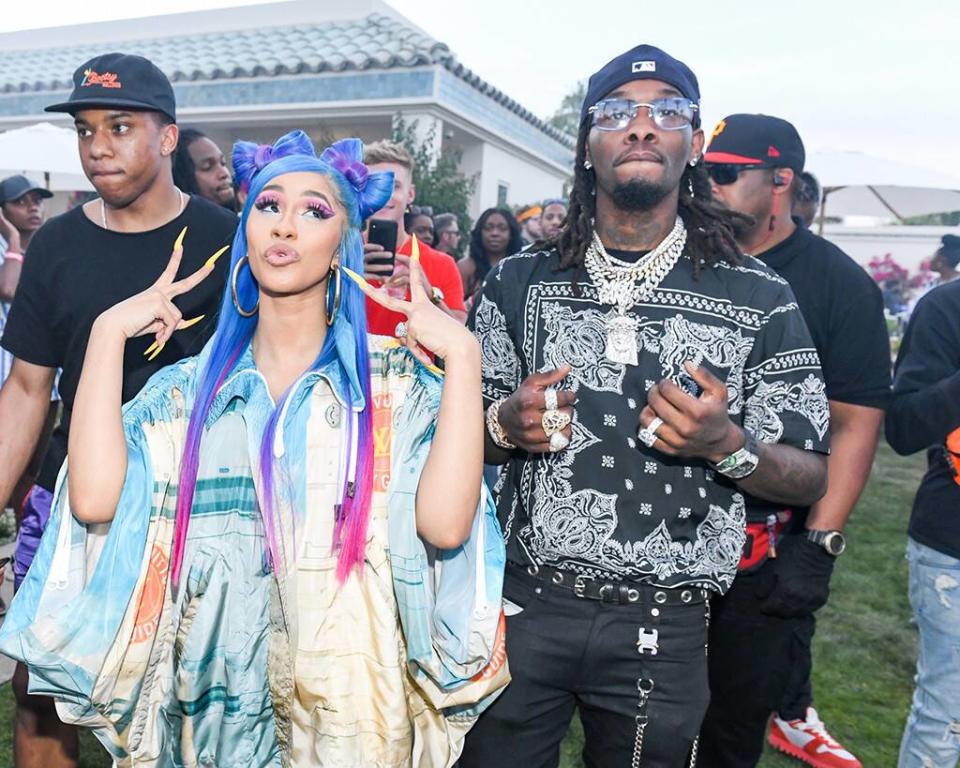 Cardi B, Offset, Coachella 2019