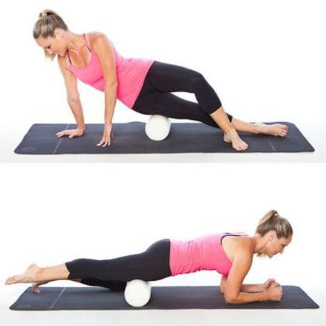 Use a foam roller to massage your muscles.