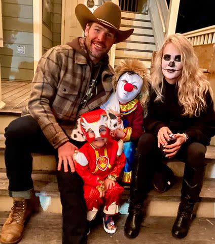 Carrie Underwood Instagram Carrie Underwood, Mike Fisher and their kids Isaiah and Jacob