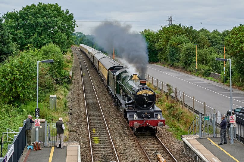 The Shakespeare steam express train