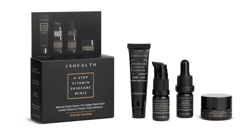 JSHealth's four-step Vitamin Skincare Minis