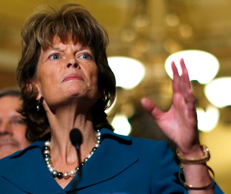 Sen. Lisa Murkowski (R-Alaska) said Tuesday that she can go back to her constituents and say, "OK, let's walk through this together." (Photo: Gary Cameron / Reuters)