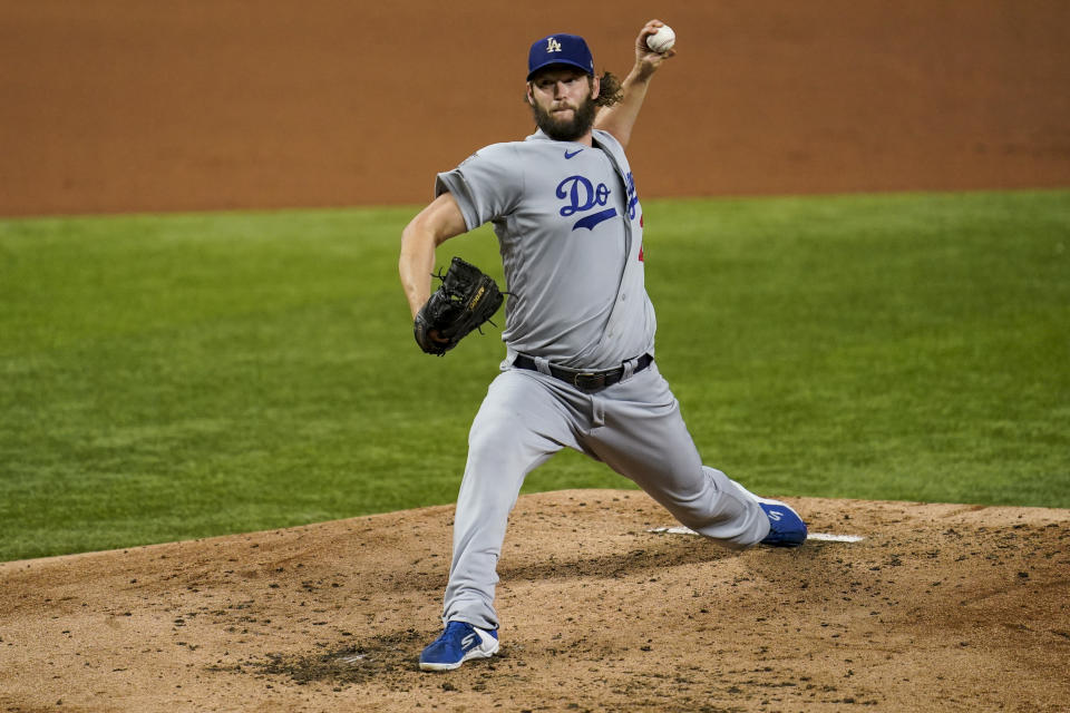 Clayton Kershaw。(Photo by Cooper Neill/MLB Photos via Getty Images)