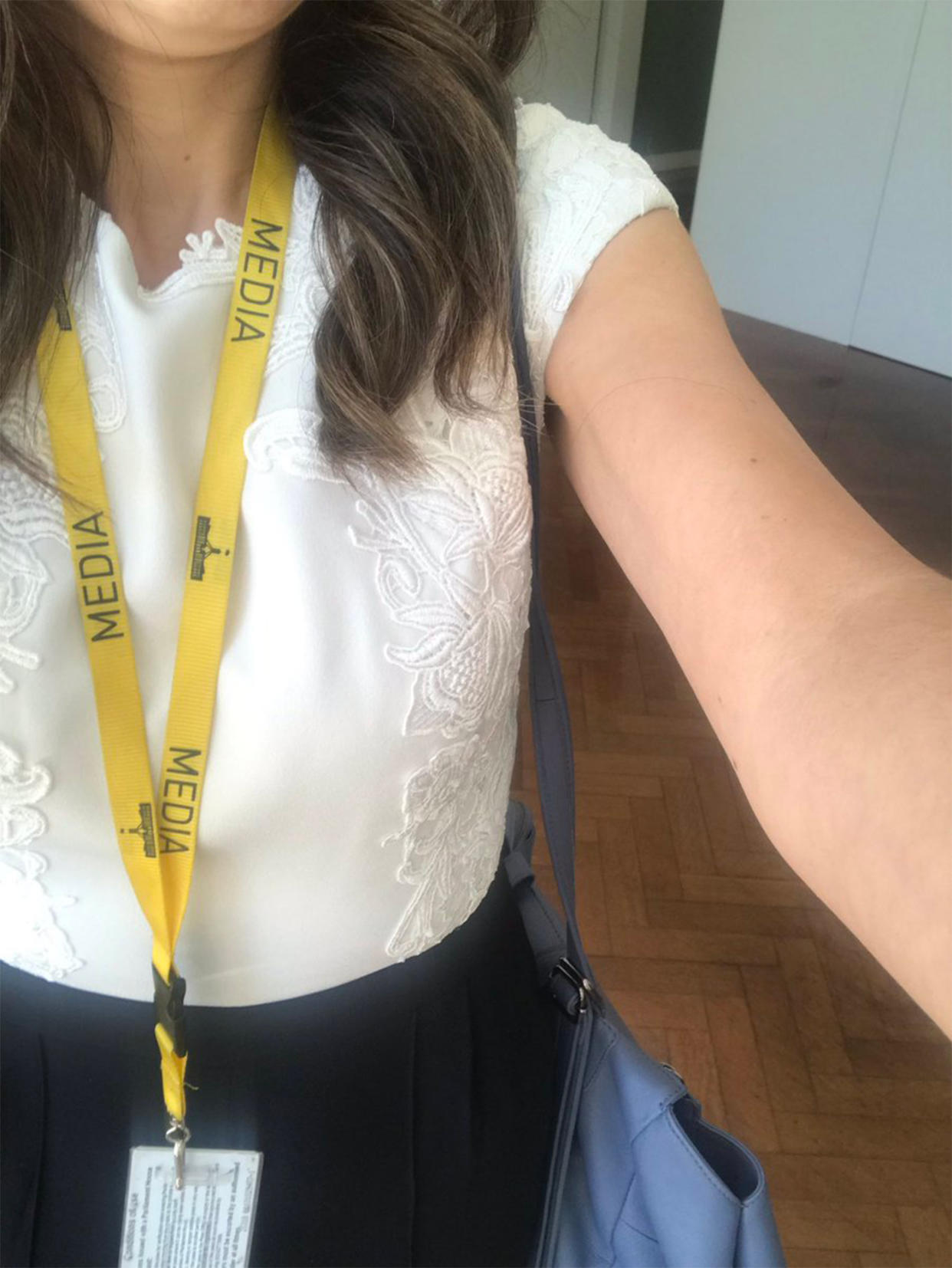 Journalist Patricia Karvelas was asked to leave Question Time in Parliament because of her outfit.