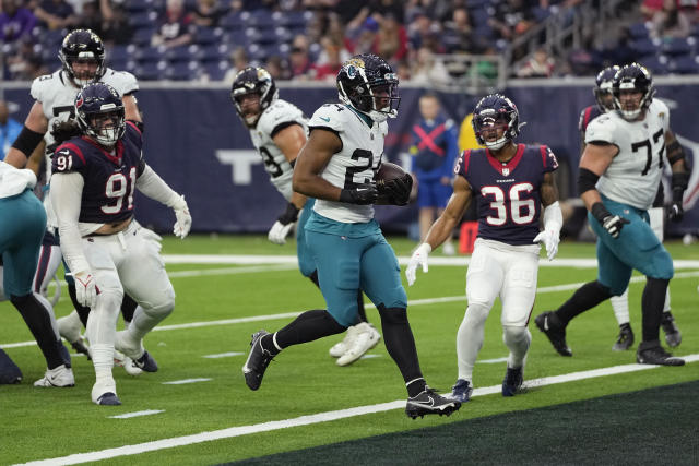 Houston, TX, USA. 12th Sep, 2021. Houston Texans defensive back Tremon  Smith (24) leaves the field after an NFL football game between the  Jacksonville Jaguars and the Houston Texans at NRG Stadium