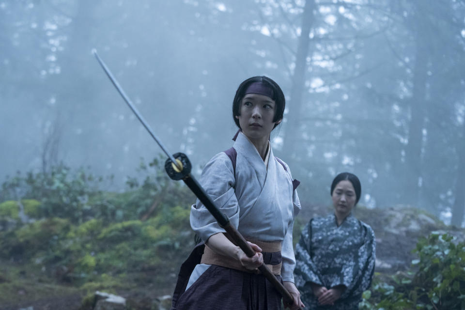  Moeka Hoshi as Usami Fuji in Shōgun. 