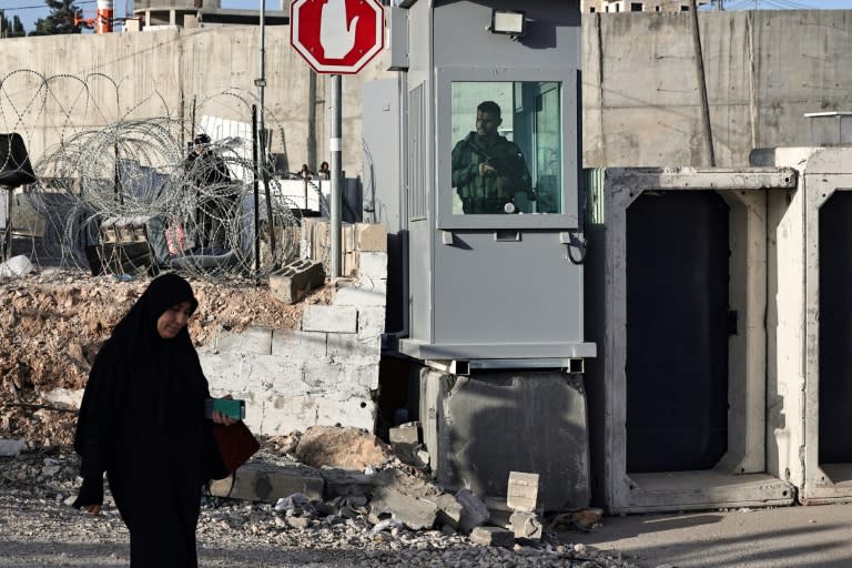 Die US-Regierung wirft mehreren Einheiten der israelischen Armee "schwere Menschenrechtsverletzungen" im Westjordanland vor. Diese Verstöße seien von fünf Armee-Einheiten noch vor dem Großangriff der Hamas auf Israel vom Oktober verübt worden. (Zain JAAFAR)