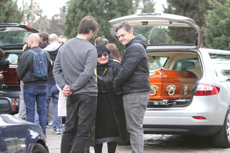 La despedida a Rodolfo Bebán, en la mañana de este lunes