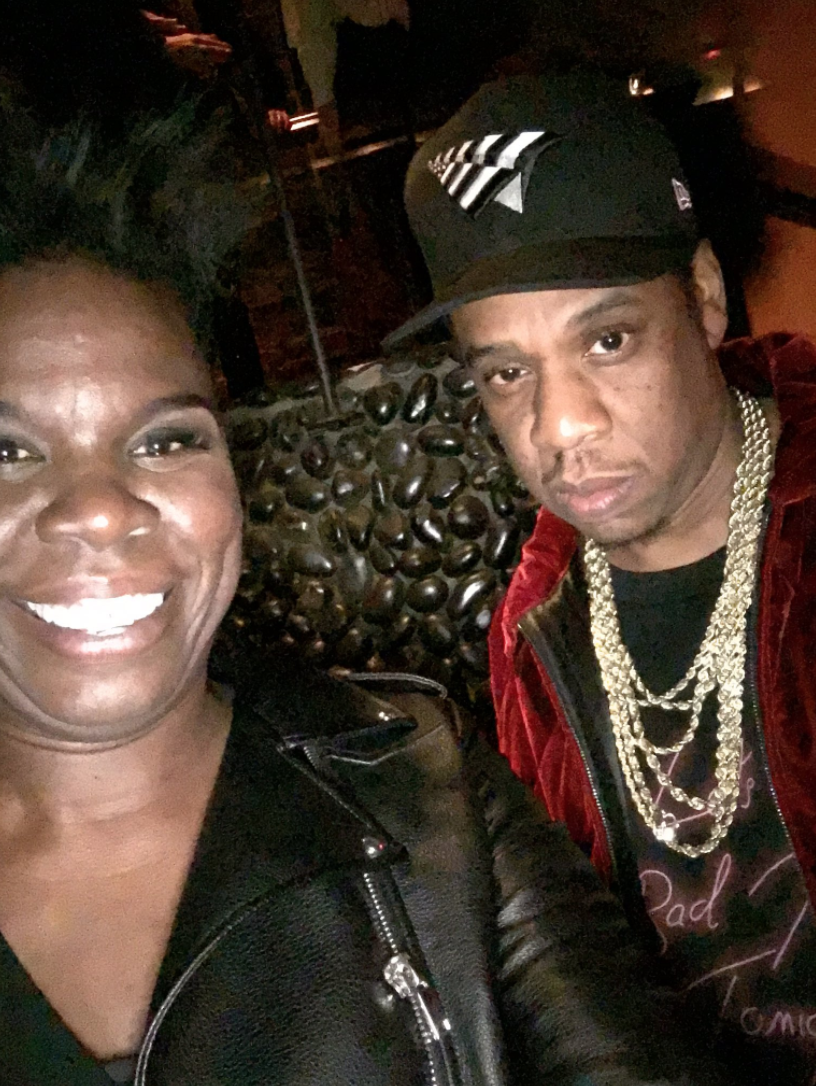 <p>Jones was able to keep it together a bit better in a picture she shared of herself with Jay-Z (although maybe that’s because she had practice in a <a rel="nofollow noopener" href="https://twitter.com/Lesdoggg/status/795136562107469824" target="_blank" data-ylk="slk:picture she took with him last year;elm:context_link;itc:0;sec:content-canvas" class="link ">picture she took with him last year</a>?). “Jay Z is a lyrical beast!!!” she tweeted with the picture. “Thanks for the pic!! Again soooo nervous!!” Yeah, but she’s enjoying the hell out of herself, which makes us enjoy this picture even more. (Photo: <a rel="nofollow noopener" href="https://twitter.com/Lesdoggg/status/914417381493100544" target="_blank" data-ylk="slk:Leslie Jones via Twitter;elm:context_link;itc:0;sec:content-canvas" class="link ">Leslie Jones via Twitter</a>) </p>