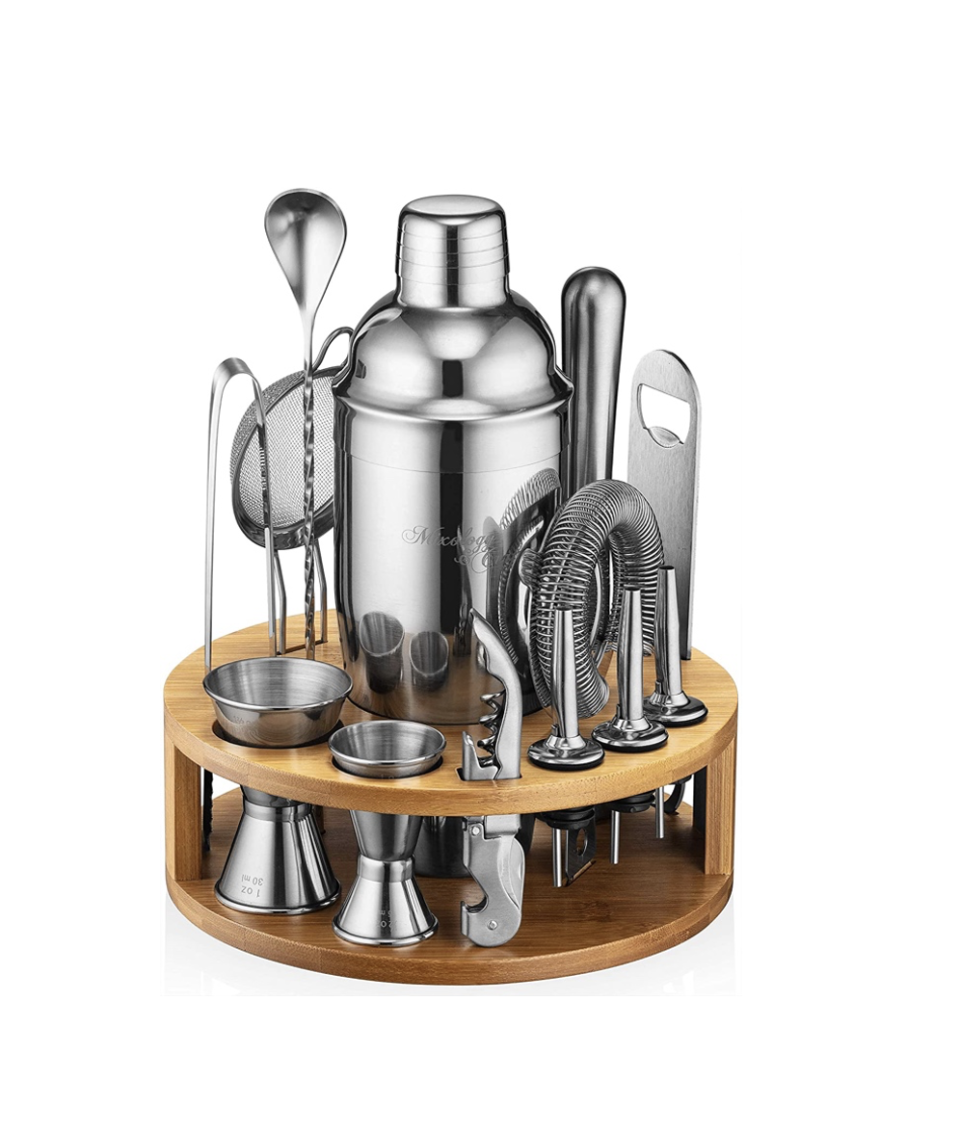 1) Mixology & Craft Bartender Kit - 15 Piece Set