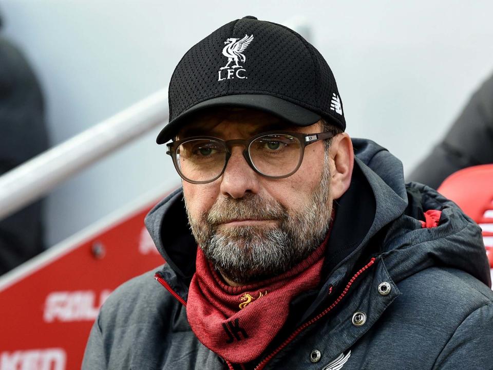 Jurgen Klopp will not be in the dugout for the FA Cup replay: Getty