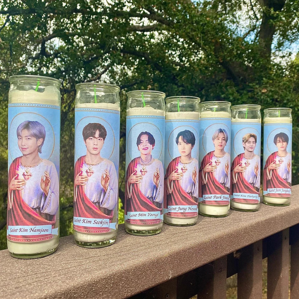 BTS Prayer Candles