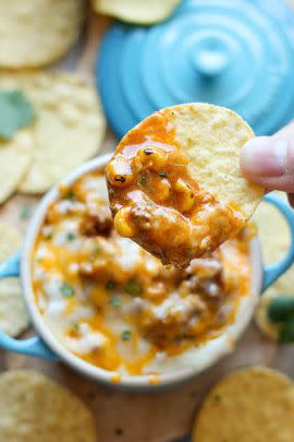 Beef Enchilada Dip