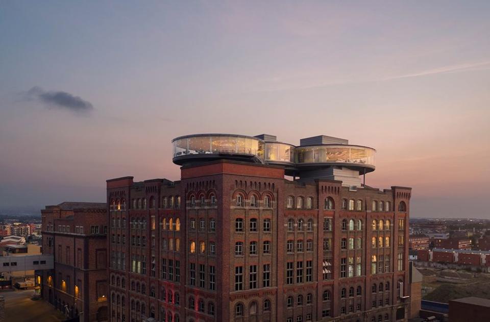 Guinness Storehouse in Dublin, Ireland