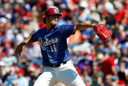 Rangers set pitch count for Yu Darvish debut