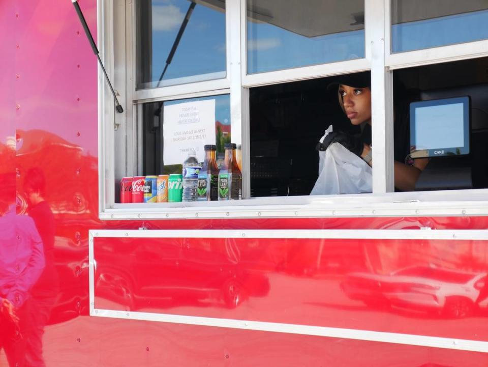 Lee Washington’s daughter, Victoria, is helping with Pee Wee’s Canteen, a new Bradenton food truck offering soul food, barbecue, lunch options and more. provided photo
