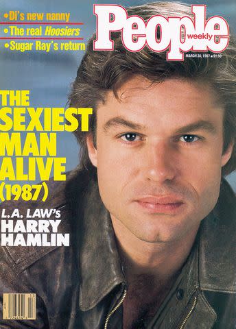 Harry Hamlin's Sexiest Man Alive cover in 1987