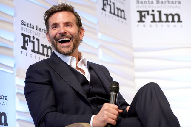 <p>Rebecca Sapp/Getty</p> Bradley Cooper at the Santa Barbara Film Festival