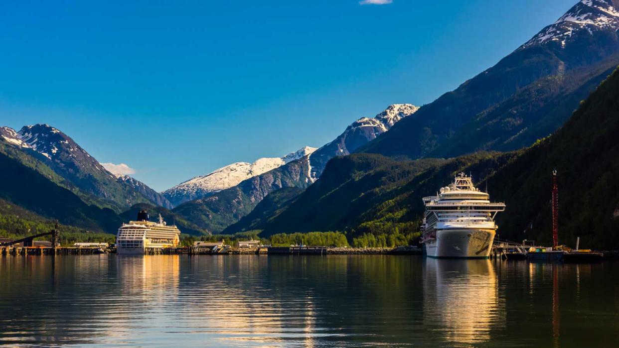Cruise ships in Alaska