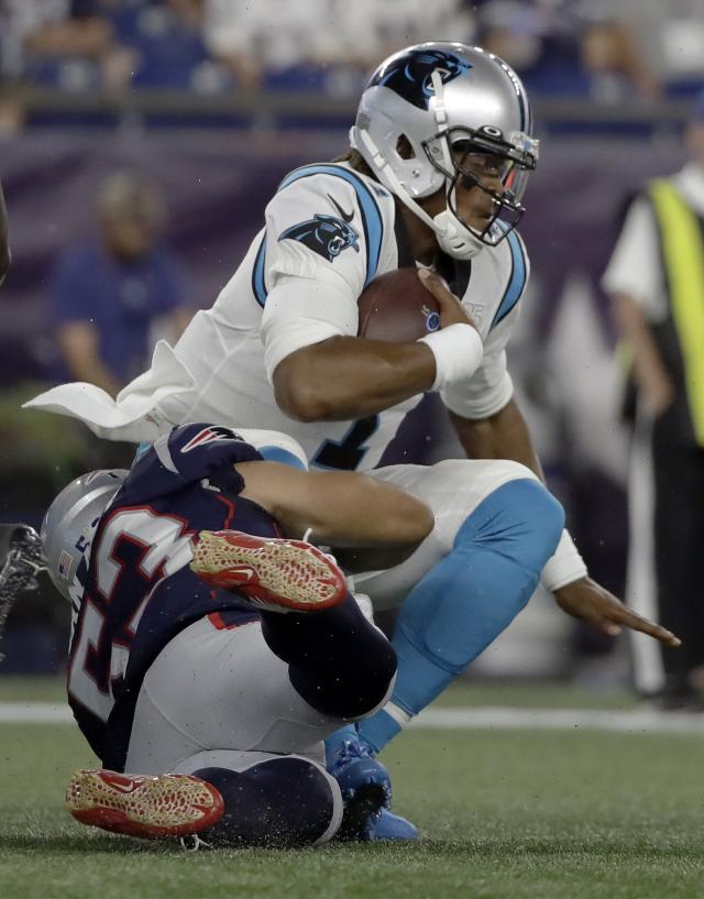 NFL preseason: Cam Newton leaves Panthers' preseason loss with