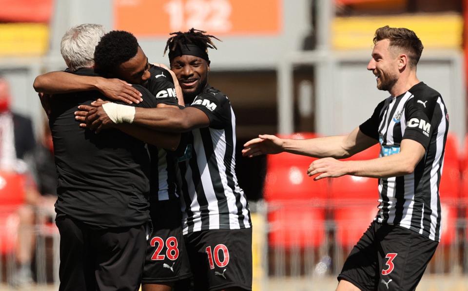 Willock has an excellent relationship with Steve Bruce - GETTY IMAGES