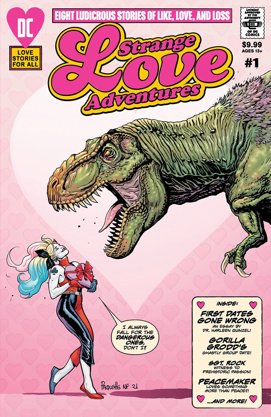 Harley Quinn is featured in DC Comics' "Strange Love Adventures" #1.