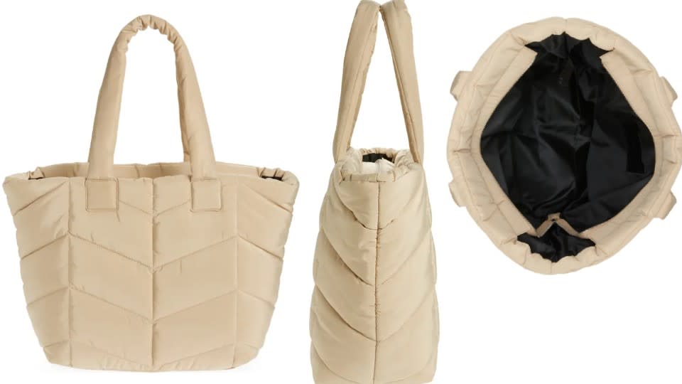 Topshop Chevron Quilted Tote - Nordstrom, $33 (originally $50)