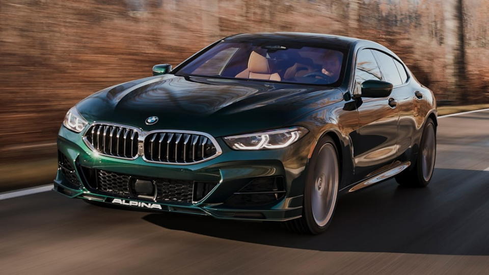 圖／德國車廠Alpina以強化BMW車款聞名全球，日前公開全新2022 BMW Alpina B8 Gran Coupe，各方面皆大幅升級，性能甚至直逼王者BMW M8 Competition。
