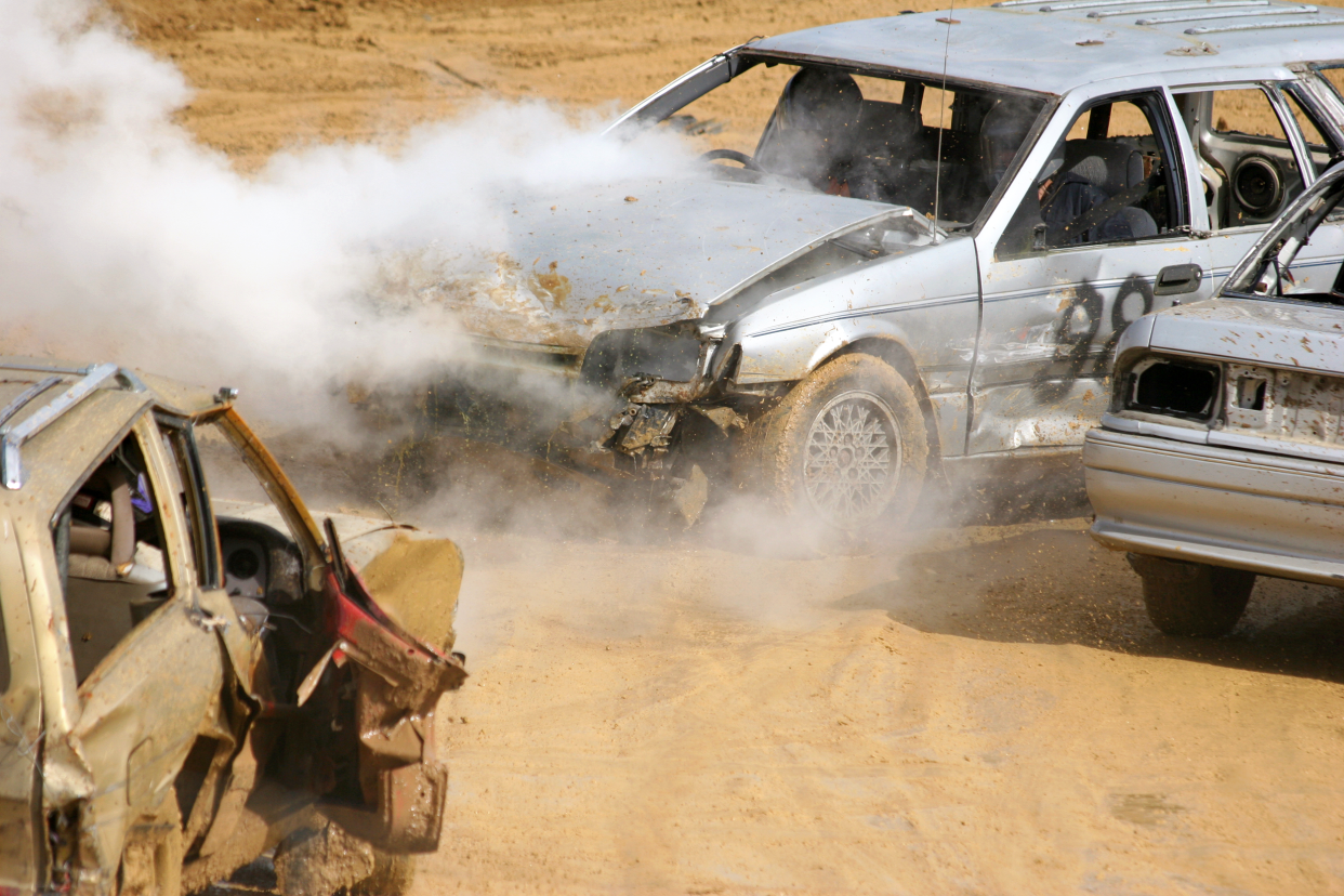 Demolition derby cars