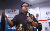 Wan Saiful Wan Jan says there is hypocrisy when it comes to the subject of disunity. – The Malaysian Insider pic by Nazir Sufari, November 12, 2014.