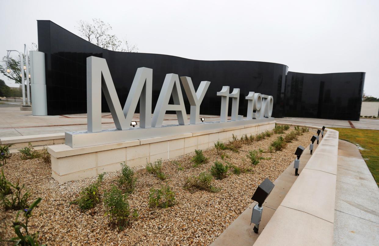 The May 11, 1970 Tornado Memorial Dedication was held at the Lubbock Memorial Civic Center Tuesday, May 11, 2021. Family members of the people killed in the tornado were honored during a ceremony before going to the memorial site at Lubbock National Bank Park.