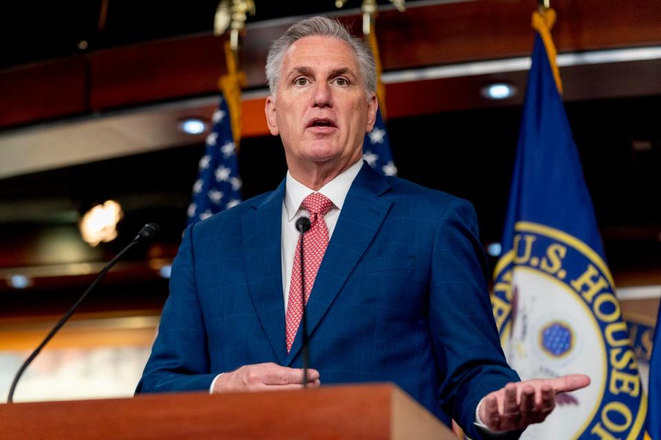 Congress McCarthy (Copyright 2022 The Associated Press. All rights reserved)