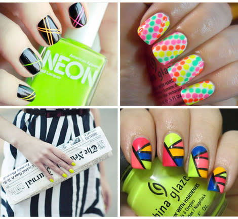 7 Ways to Rock Fluorescent Nails