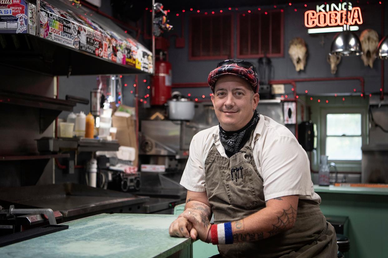 Steven Goff, chef and owner of Tastee Diner in West Asheville