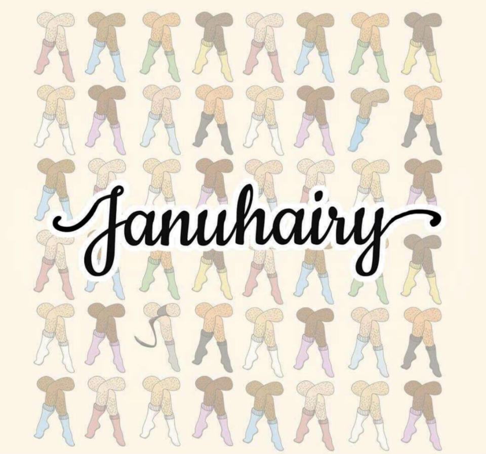 #januhairy