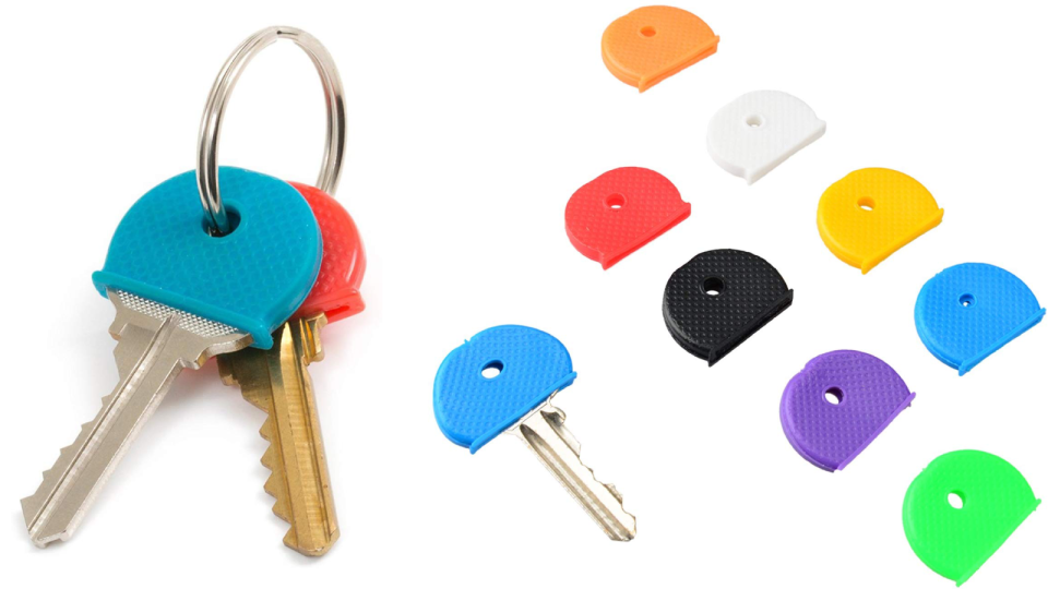 You'll be able to easily tell which key is which based on its color.